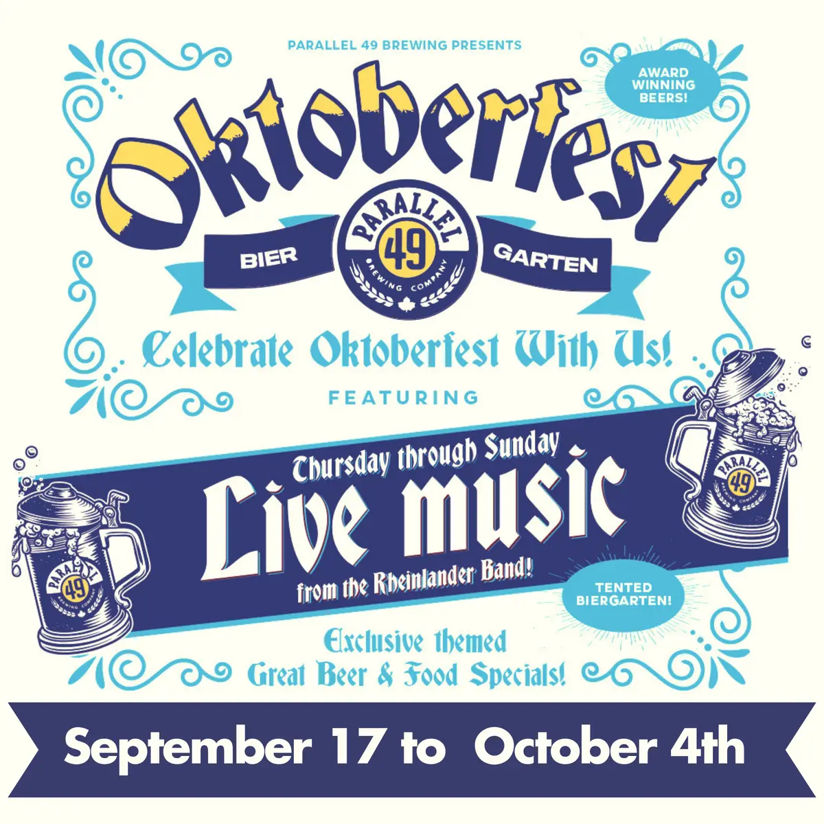 Oktoberfest @ Parallel 49