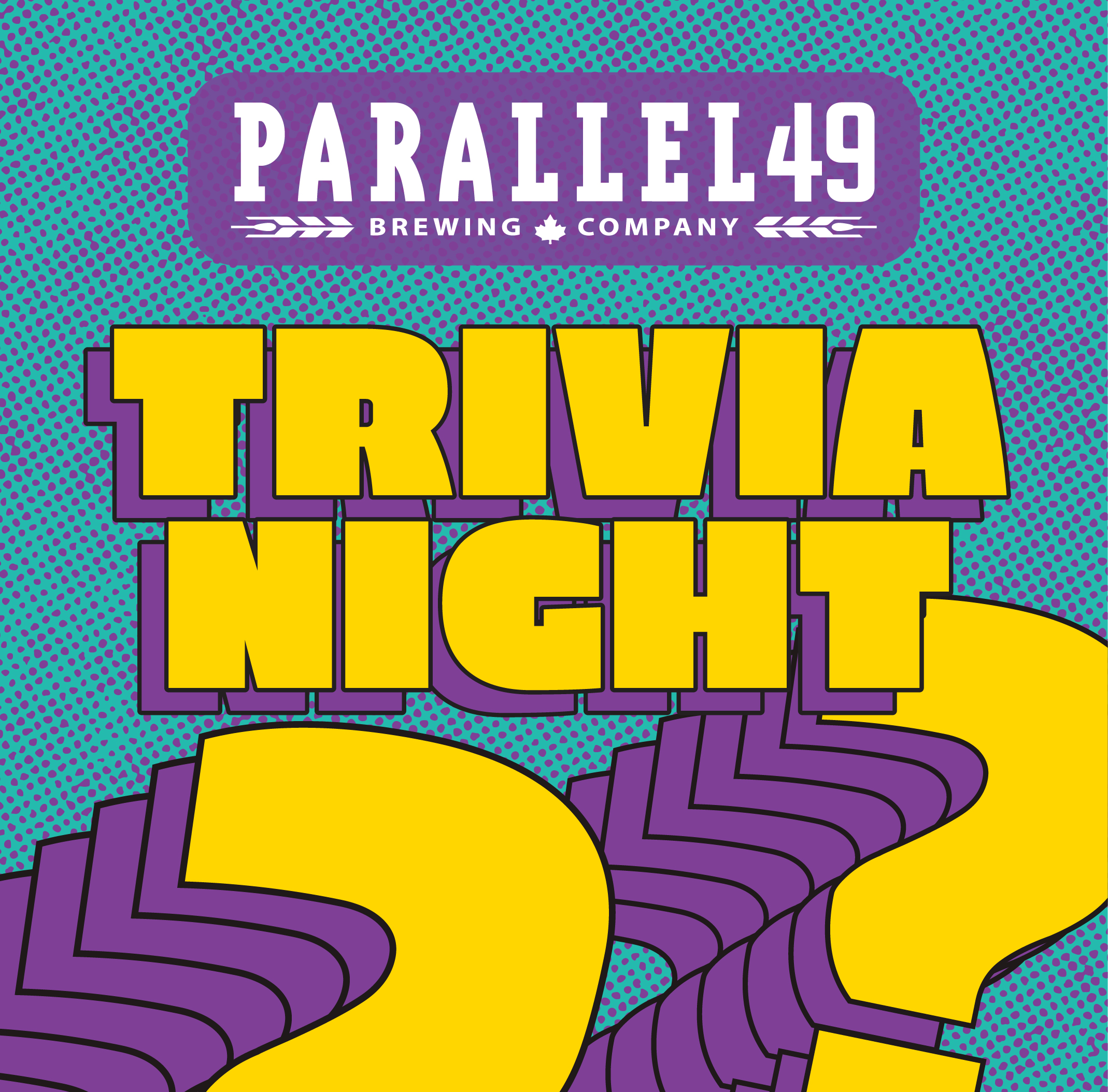 Trivia night at the brewery